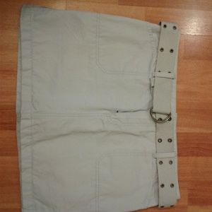 Old Navy light blue skirt with belt